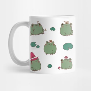 Frogs illustration Mug